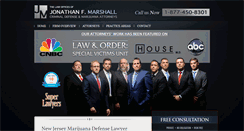 Desktop Screenshot of njmarijuanalawyer.com